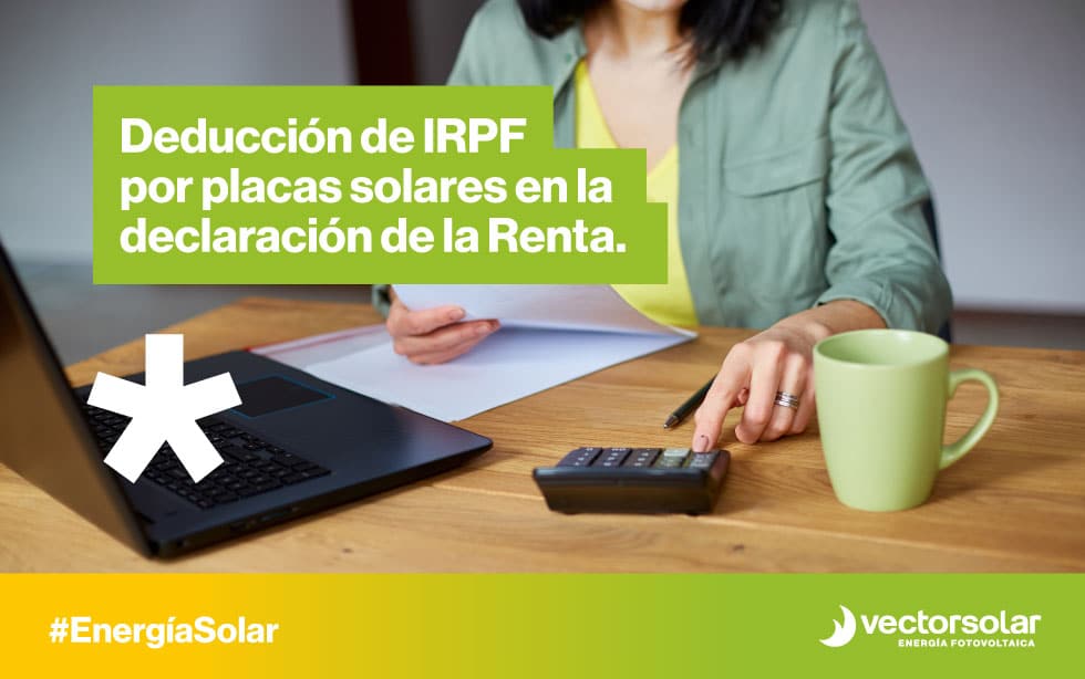 Deducción de IRPF por placas solares